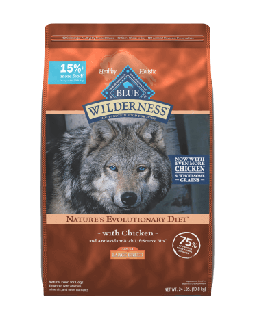 Blue wilderness large breed puppy clearance food