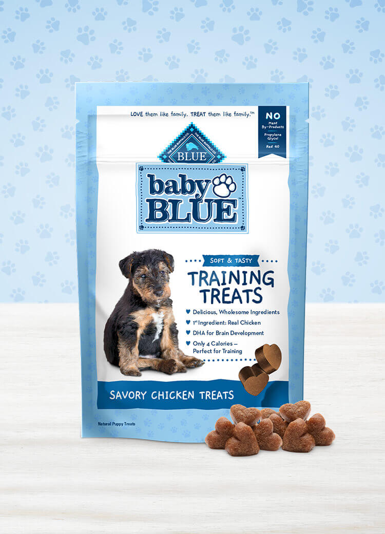 Baby BLUE Puppy Training Treats Blue Buffalo