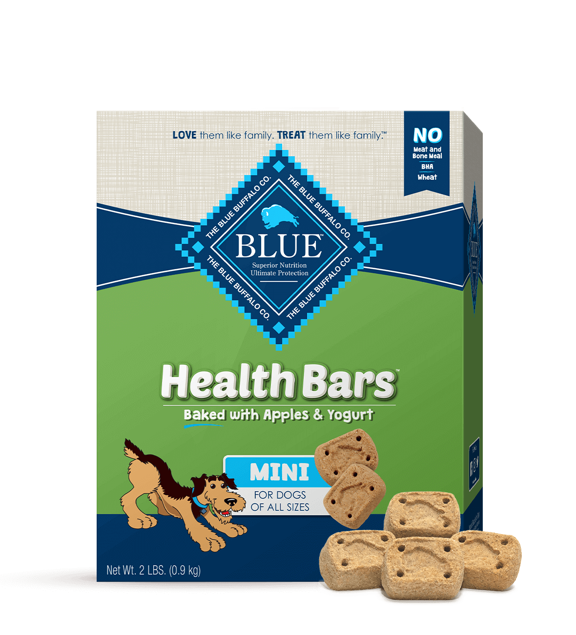 blue bars dog treats