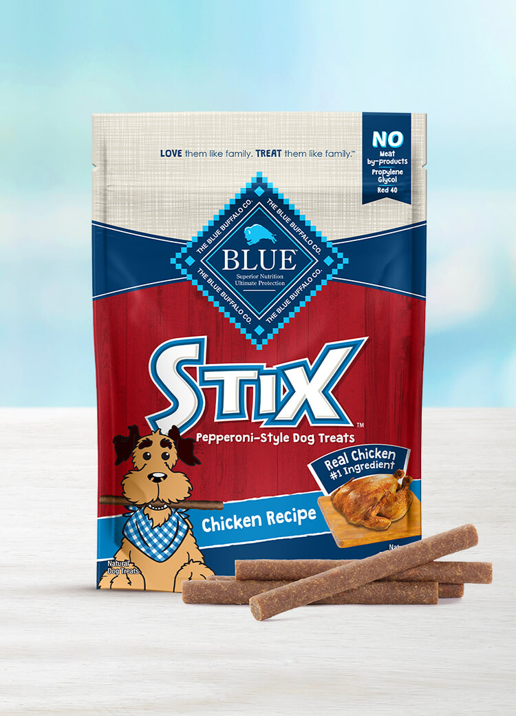 Dog treats blue outlet bag