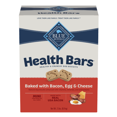 Blue bakery dog treats best sale