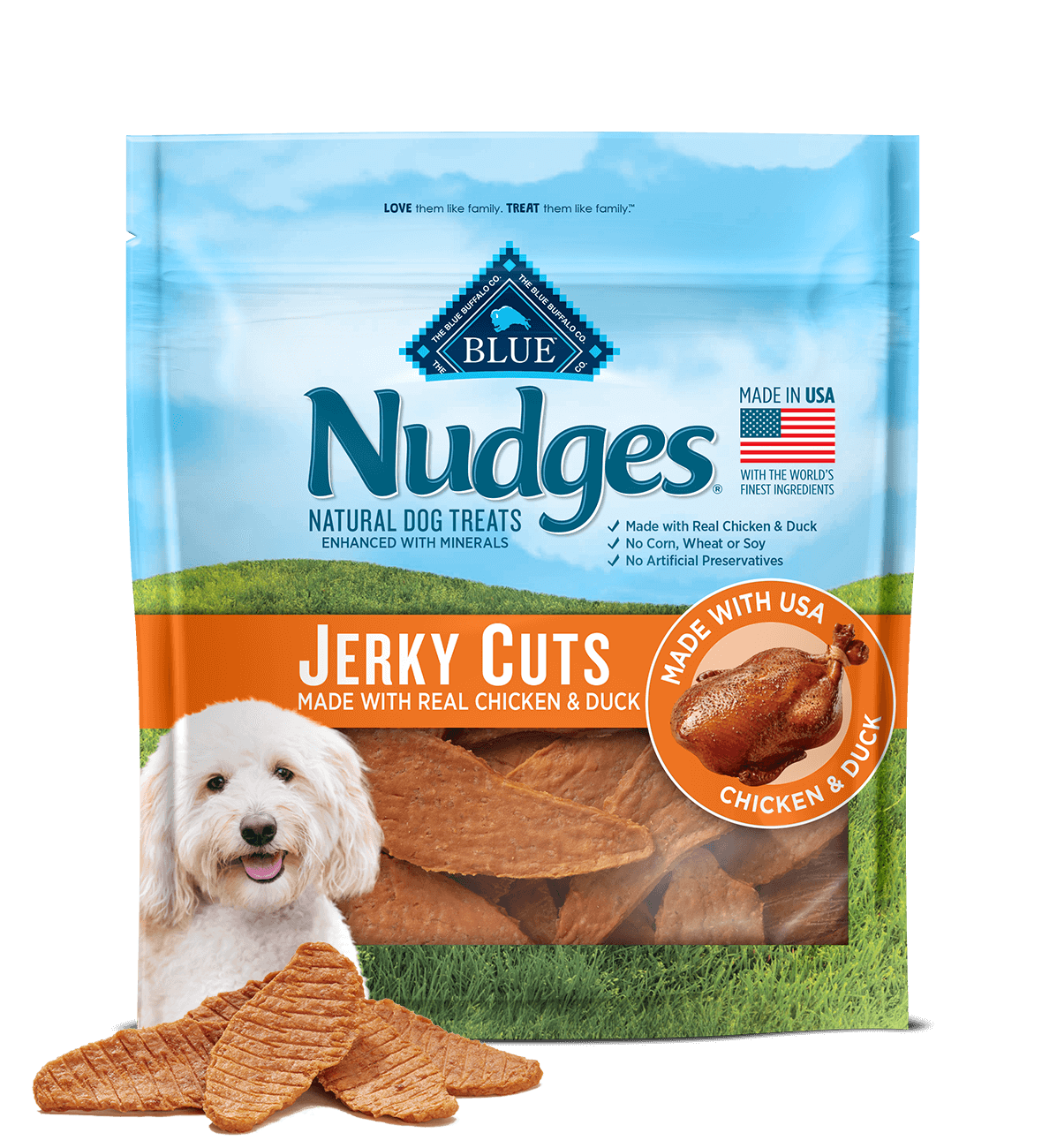 Nudges duck 2025 dog treats