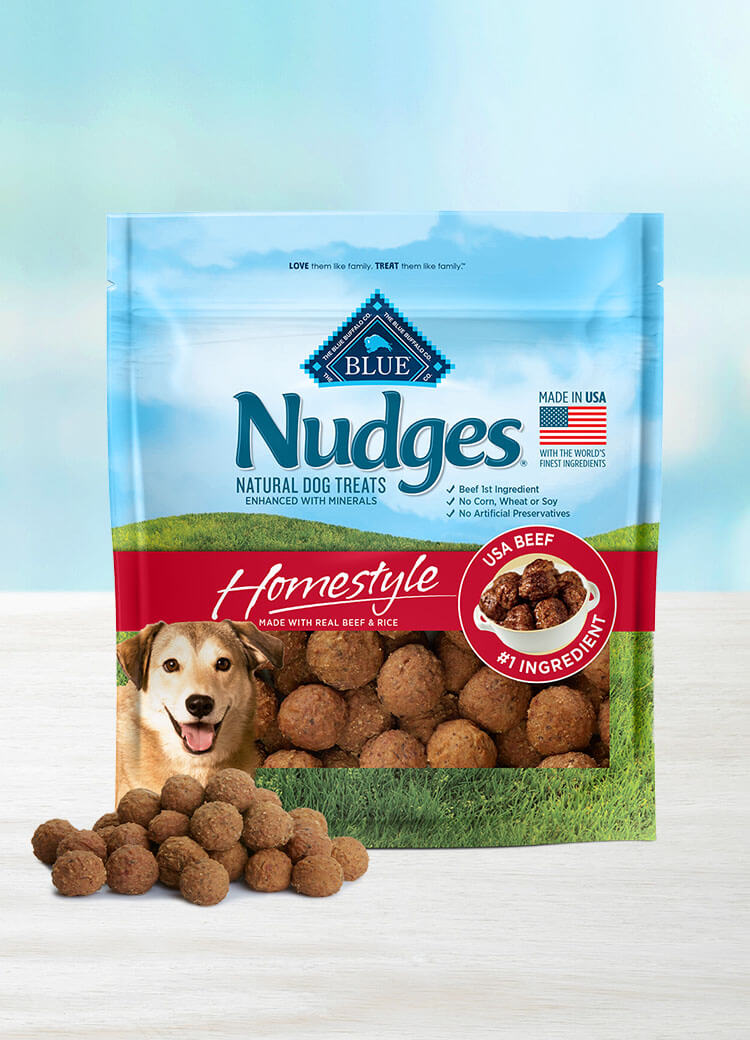 Nudges dog store treats soft bakes