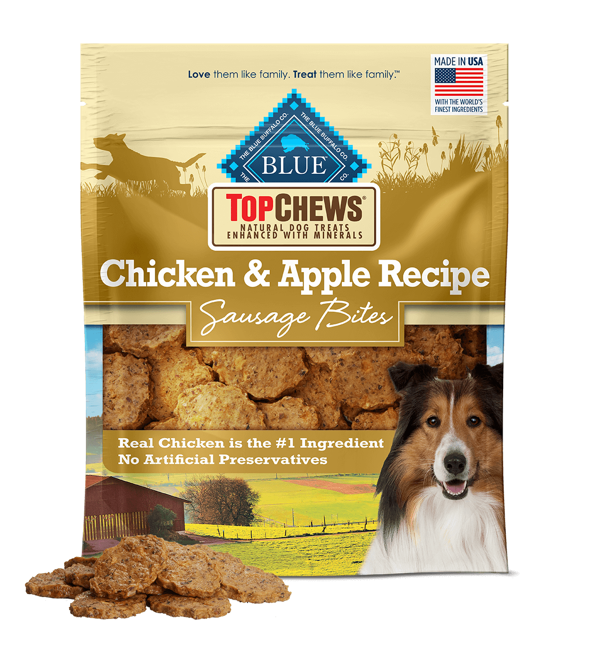 Are Blue Bufflo Bits Dog Treats Made In The Usa
