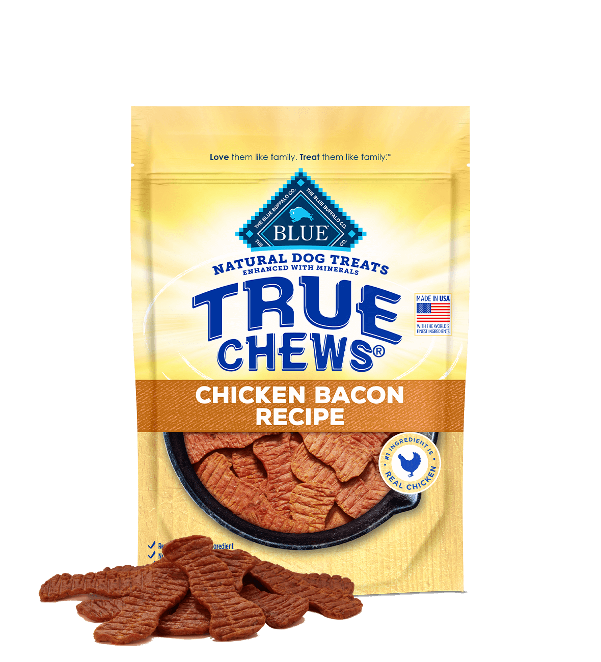 True Chews Dog Premium Chicken Bacon