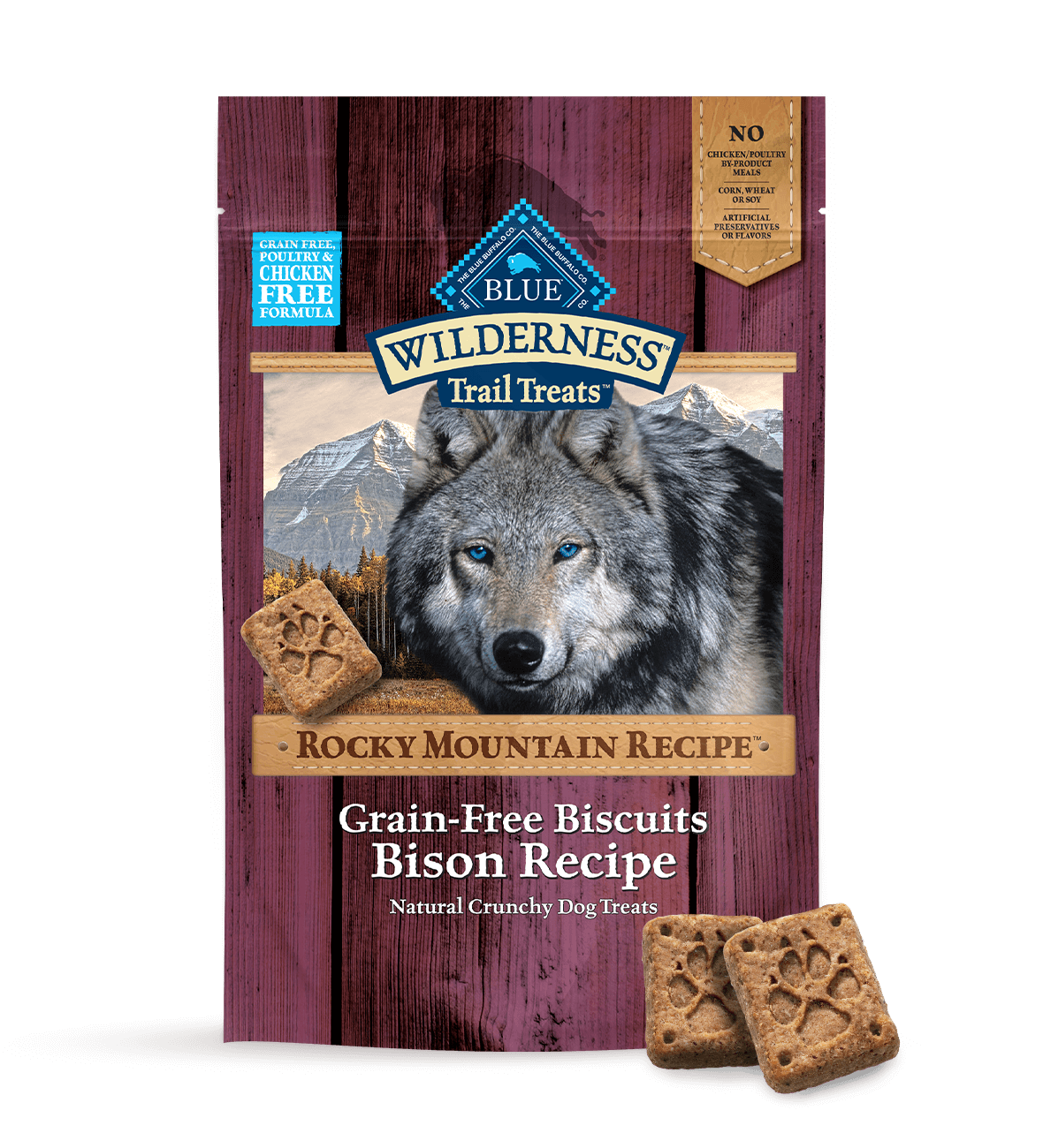 Blue 2025 bison food