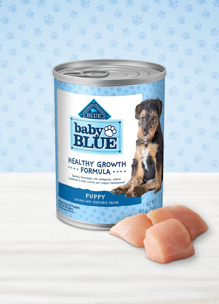 Baby BLUE Chicken Wet Puppy Food Blue Buffalo