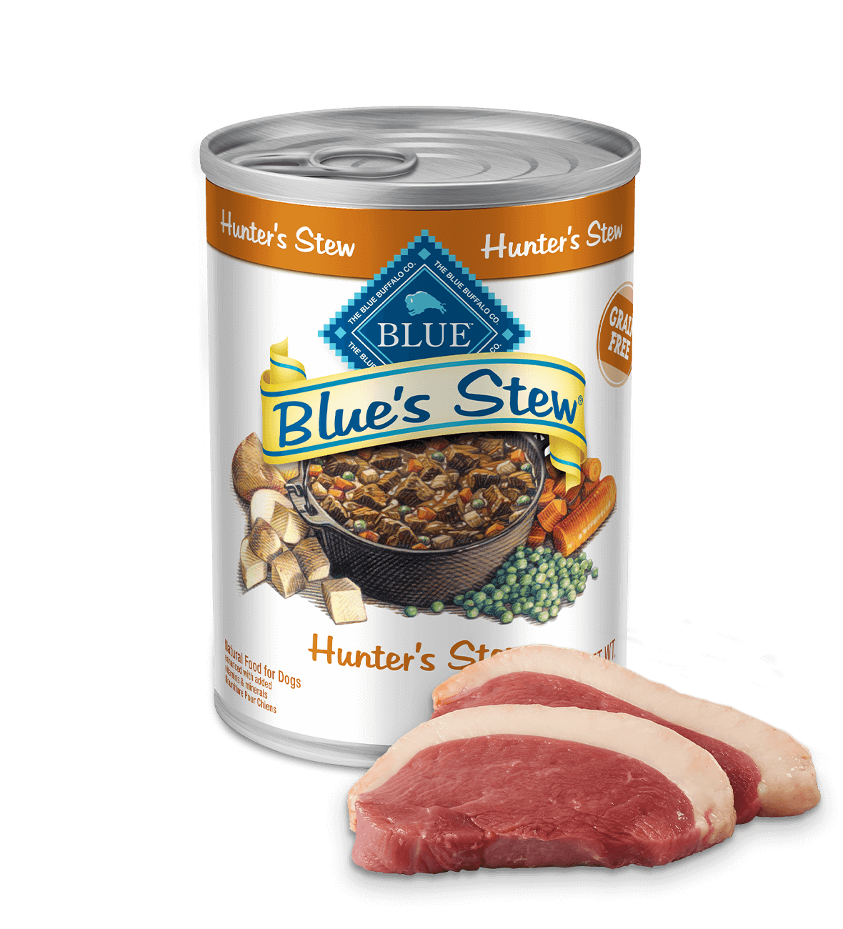 blue's stew hunter's stew dog wet food