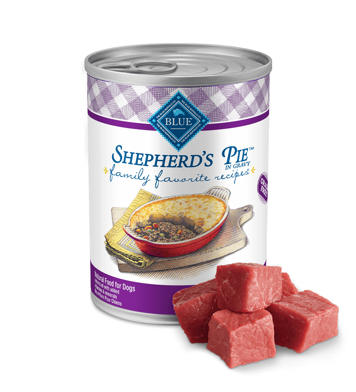 blue family favorite recipes shepherd's pie dog wet food