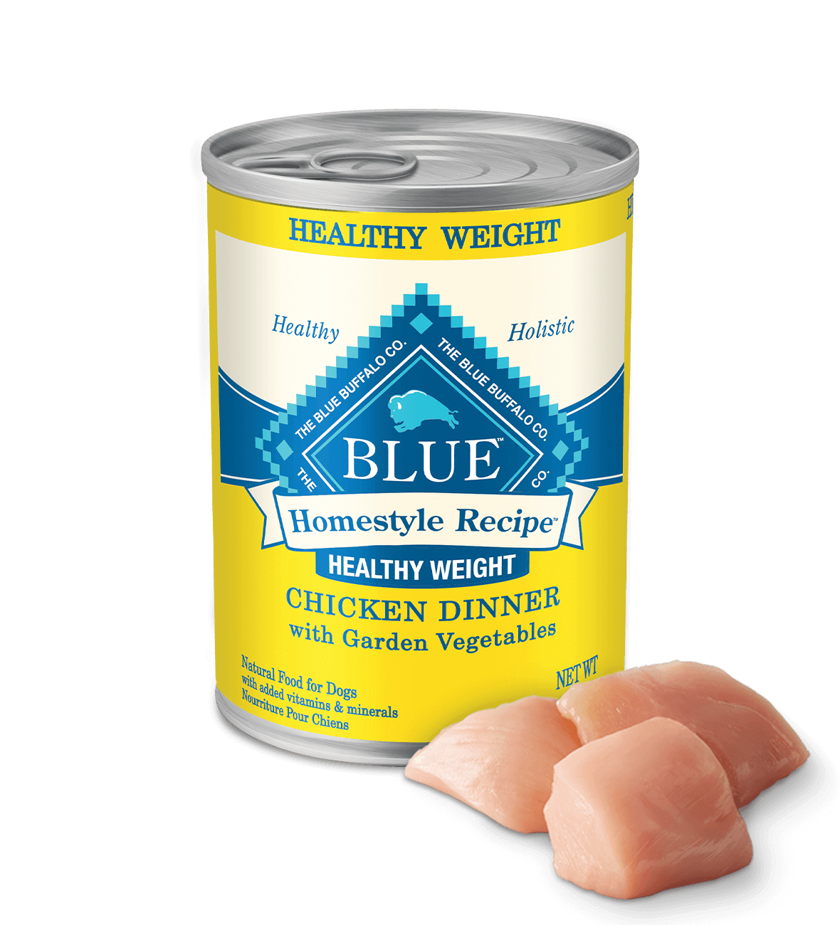 BLUE Homestyle Recipe Wet Dog Food Healthy Weight Chicken Garden Vegetables Blue Buffalo