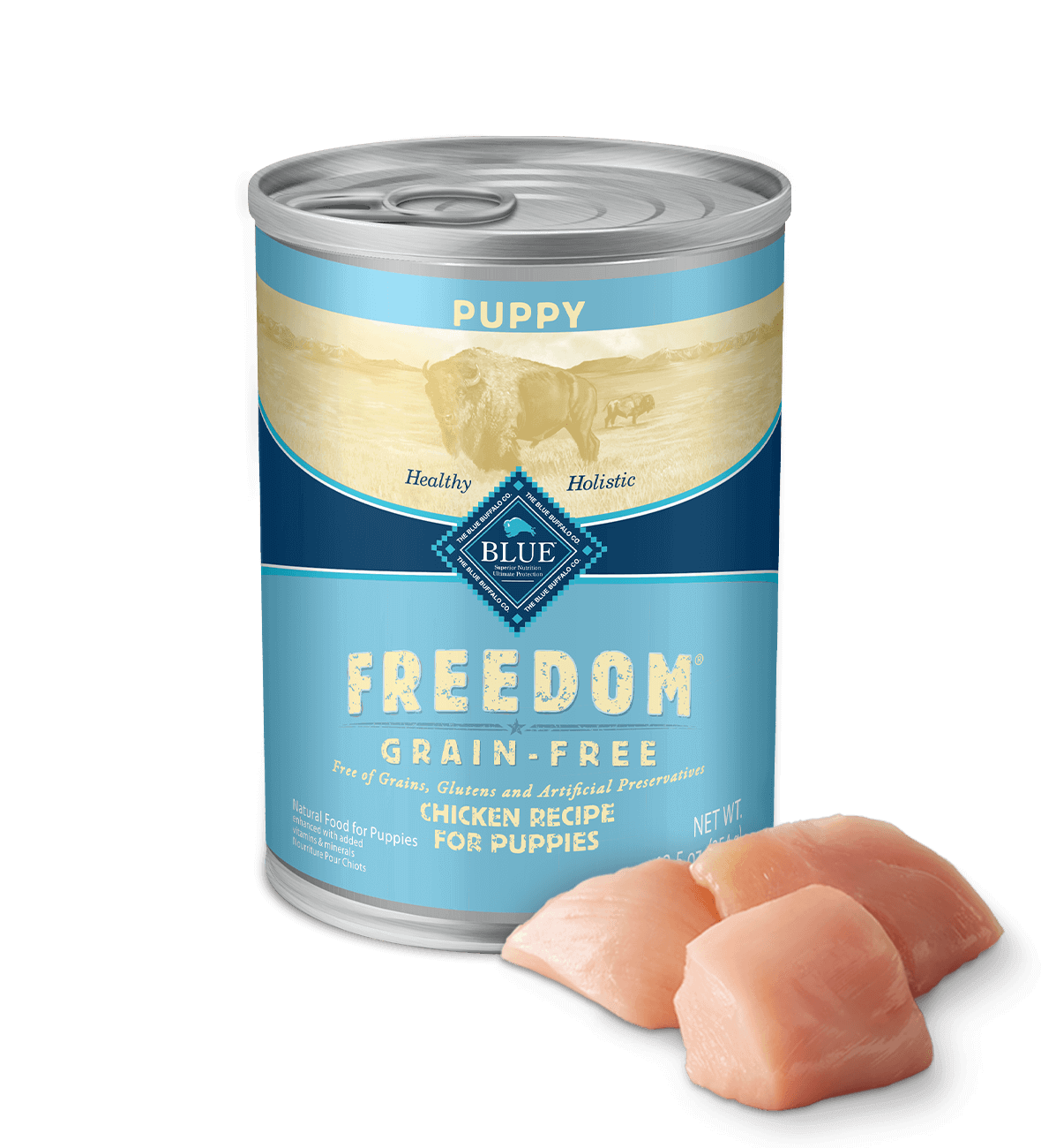 BLUE Freedom Wet Puppy Food Grain Free Chicken Blue Buffalo