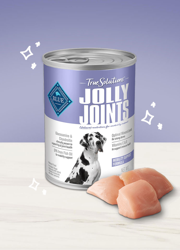 True Solutions Jolly Joints purple background