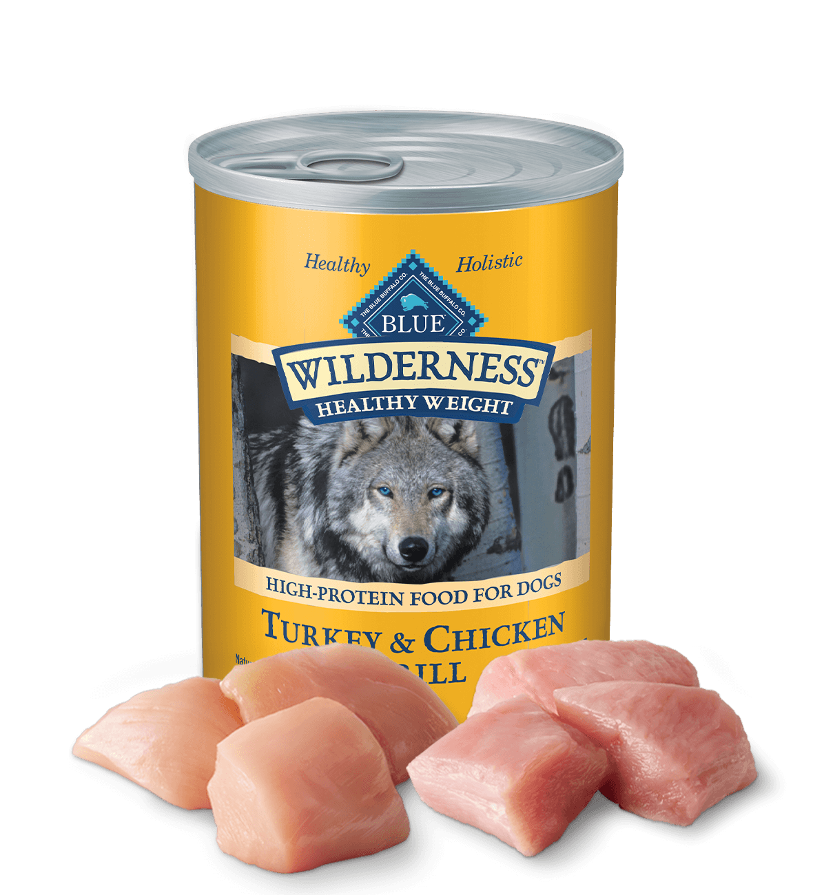 blue wilderness adult healthy weight turkey & chicken grill dog wet food