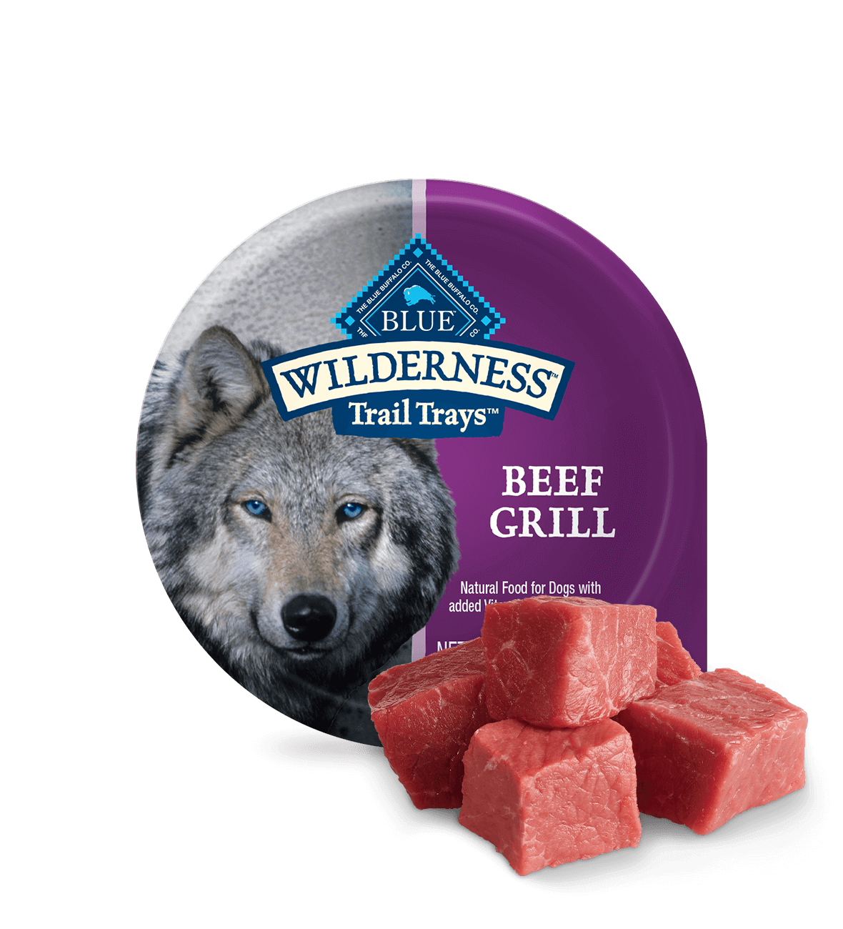 blue wilderness trail trays beef grill dog wet food