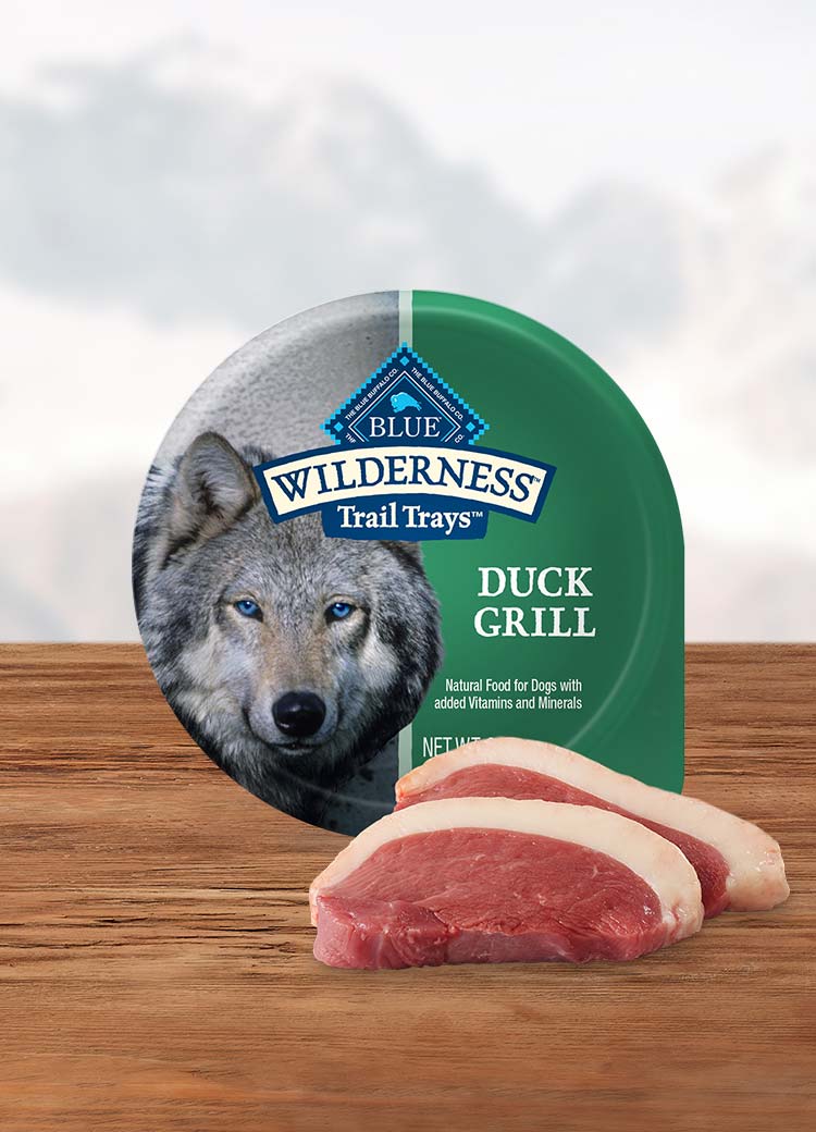 BLUE Wilderness Wet Dog Food Grain Free Duck Grill Blue Buffalo