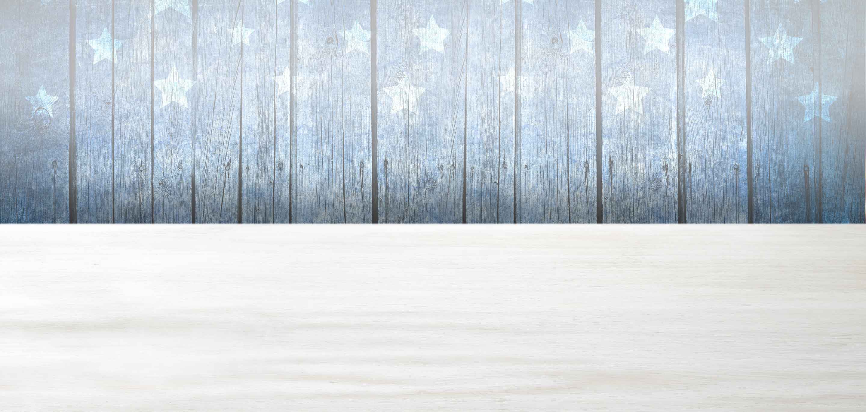 Wood with stars background