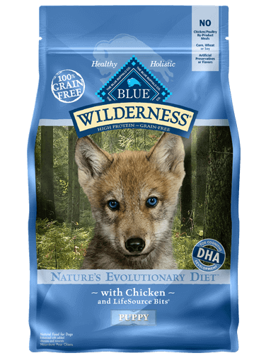 Blue Buffalo Wilderness Puppy Food Chart