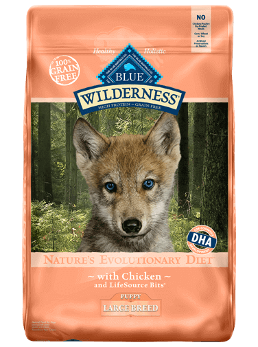 Blue Buffalo Wilderness Puppy Food Feeding Chart