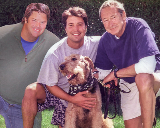 Group of People with a pet